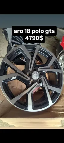 roda lançamento  exclusivo polo gts diamante fume 18 5x100 em 10 x sem juros <br>