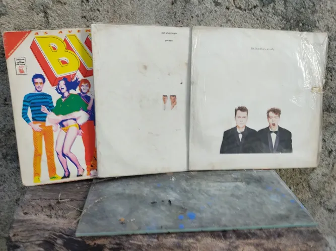 Discos de Vinil Pet Shop Boys e Blitz