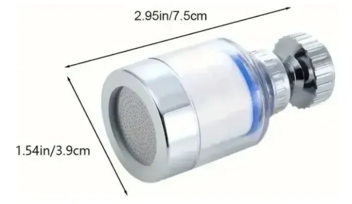 Extensor Filtro Economizador de Água para Torneira + 5 refil .