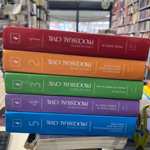 Coleção Curso de Direito Processual Civil 5 volumes fredie didier jr