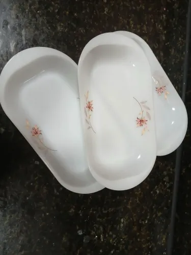 Travessas oval para colecionador.