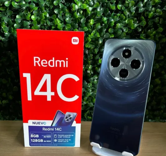 Telefone Xiaomi Redmi 14C Azul 256Gb/8Ram + Dual sim + Entrega Grátis 