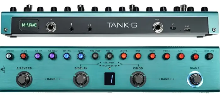?PEDALEIRA MULTIEFEITO M-VAVE TANK-G