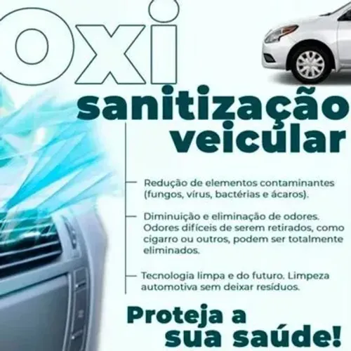 Oxi-Sanitização de Ar Condcionado Automotivo