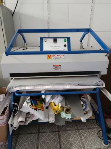 Prensa termica manual 75x115 Iguaçu máquinas