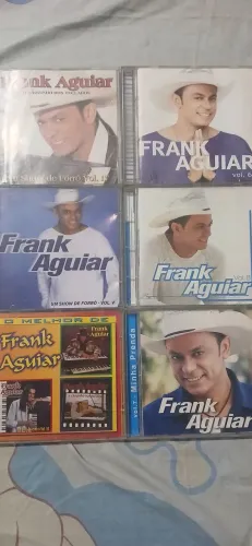 Kit 6 cds Frank aguiar  por 60