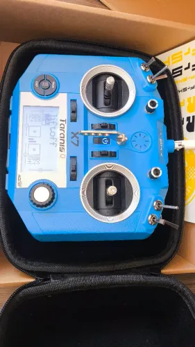 Rádio controle Taranis Qx7 azul 