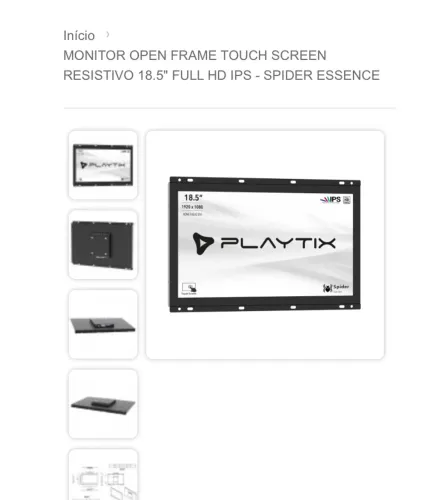 Tela de monitor  Open Freme Touch Screen 