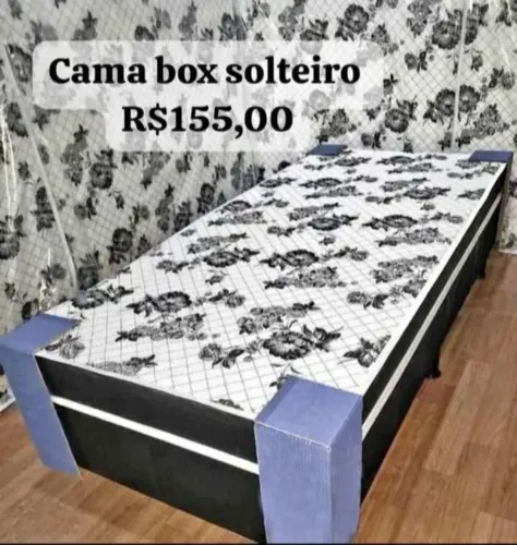Cama Box Solteiro - Conforto e Qualidade