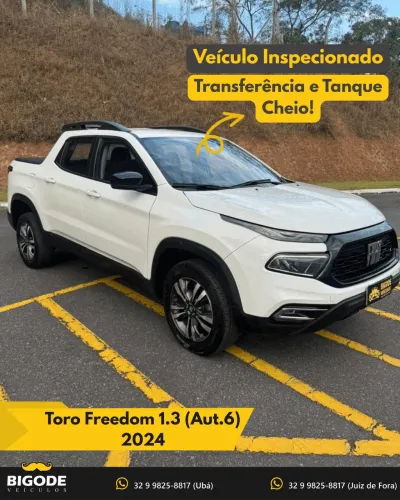 Fiat Toro Freedom 1.3 T270 4X2 Flex AUT 2024