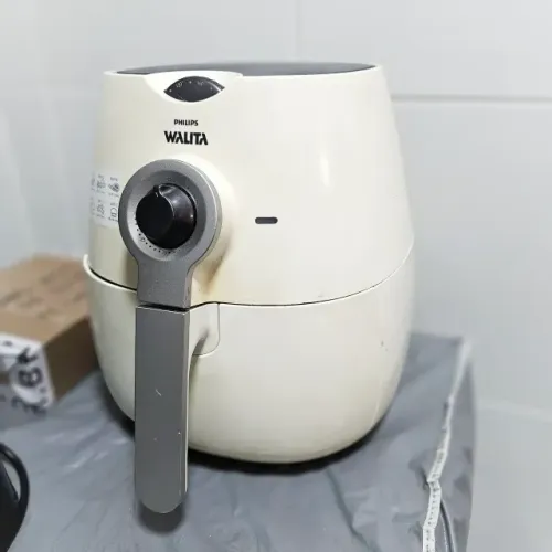 Fritadeira Elétrica Philips Walita Air fryer Viva Branca 110V