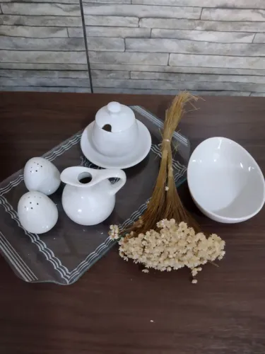 Porcelanas - Kit Temperos à Mesa