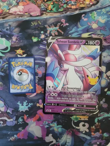 JUMBO SYLVEON SOMBRIO - RARA ANIVERSÁRIO 25 ANOS - DECORAÇÃO ARTE COLEÇÃO  