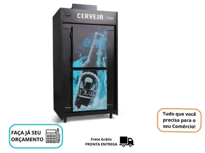 Cervejeira 2 Portas Mini Câmara Polar 127-220v Nova