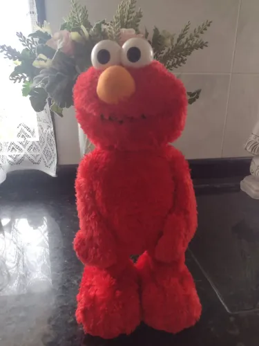 boneco elmo mattel 