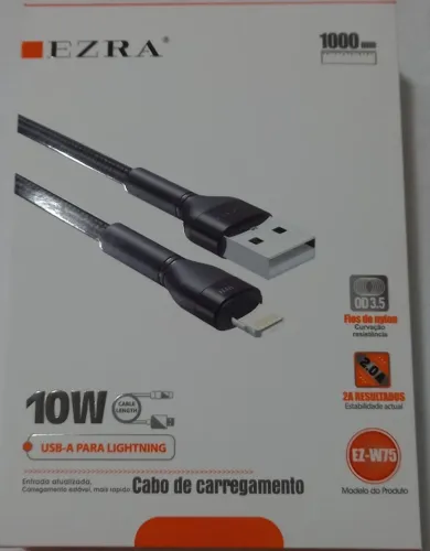 Cabo USB para LIGHTNING (iPHONE) Trançado