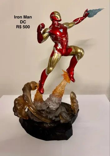 Iron Man DC 1:10 (perfeito estado)
