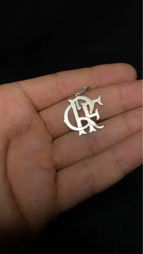 Pingente de prata CRF