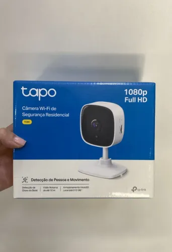 Câmera de Segurança TP-Link Tapo TC60 - Monitoramento Inteligente -Loja Coimbra Entregamos