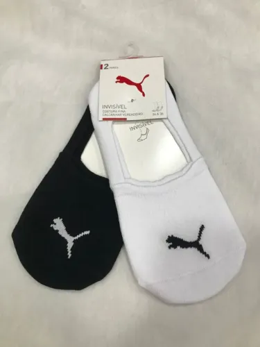 KIT 2 PARES MEIA INVISIVEL PUMA 