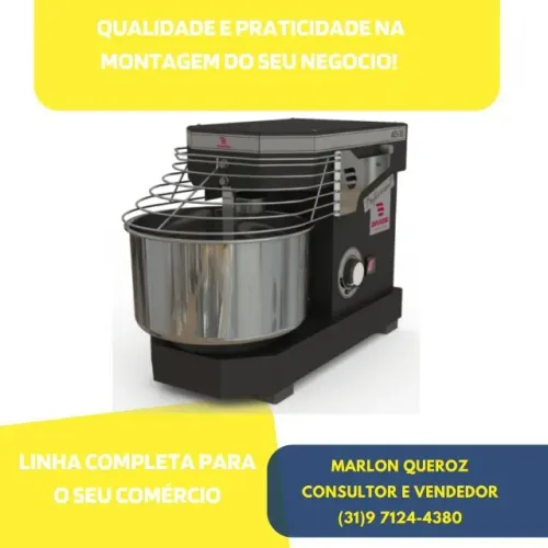 Amassadeira Espiral 10 Velocidades 5KG Braesi