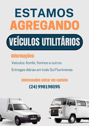 Agregamos Veículos para Entregas