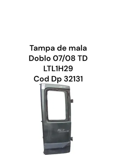 Tampa de mala Doblo 07/08 TD LTL1H29
