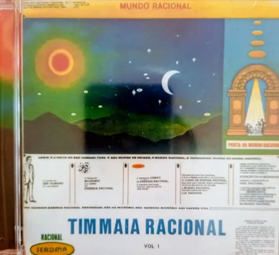 CDs TIM MAIA MUNDO RACIONAL vol 1 , 2 e 3 