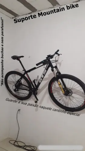 Suporte horizontal para bicicletas