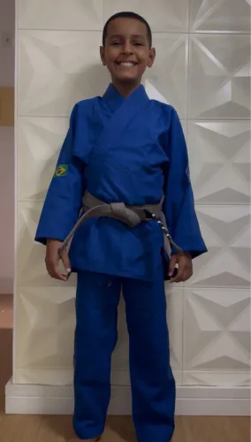 Kimono KEIKO de Jiu-Jitsu infantil (Novo na Etiqueta)