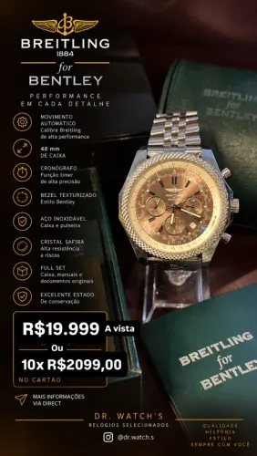 Breitling Bentley full set