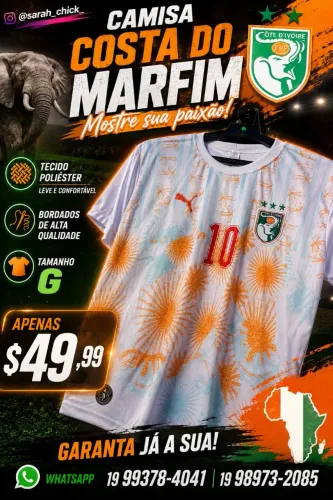 Camisa Costa do Marfim