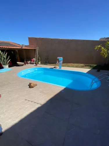 Piscina de fibra oval 5M