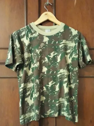Camisa estilo camuflada Malwee algodão