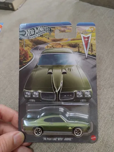 Hot Wheels Pontiac Gto Judge Premium Silver