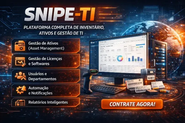 Sistema de Inventário, Ativos e Gestão de TI