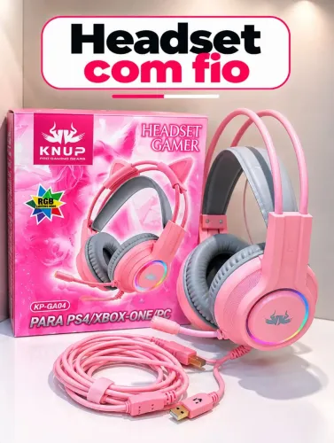 Headset Gamer KNUP KP-GA04