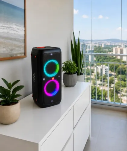 Caixa de som jbl partybox 300 seminovo sem nenhum detalhe 