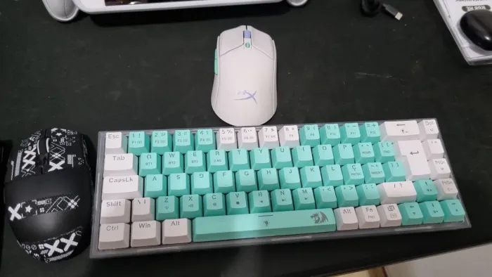 Teclado mecanico redragon castor pro mint