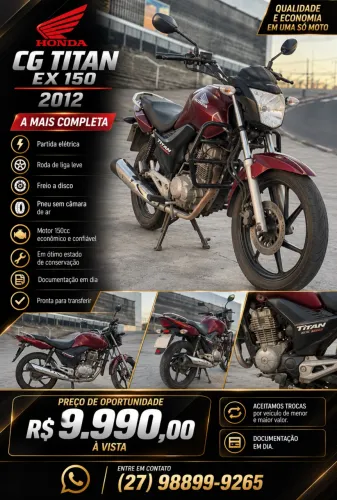 CG TITAN 150 2012