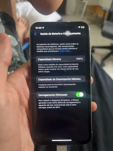 iPhone X branco, 64 GB
