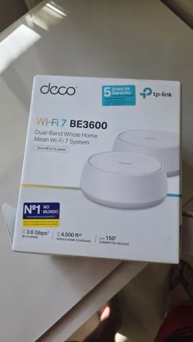Roteador Deco BE22 Mesh Wi-fi 7 Dual Band Be3600TP-