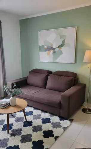 Sofá-Cama Marjom Milano Marrom 3 lugares