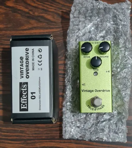 Pedal guitarra Vintage Overdrive 