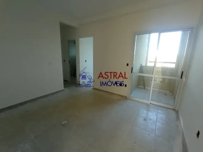 Apartamento NOVO para aluguel possui 52 m² com 2 quartos, sala com sacada