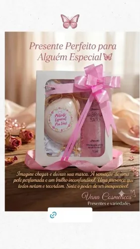 Presente Body Splash Sabrina Sato+ sabonete