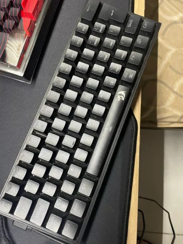 Redragon TECLADO MECANICO GAMER FIZZ RGB PRETO SWITCH AZUL