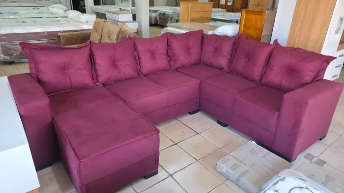Sofa de canto com chaise novo