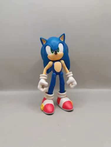 Boneco Sonic REFORMADO Jakks 
