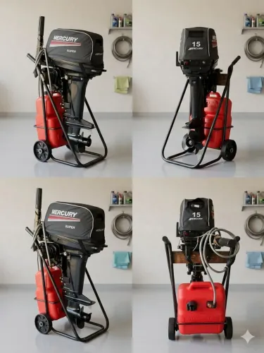 Motor de poupa Mercury 15 Super